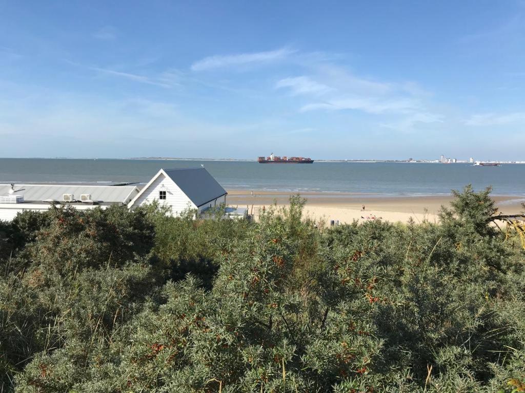 Chalet By The Sea Im Breskens Zeeland Villa Exteriör bild