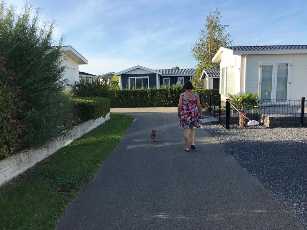 Chalet By The Sea Im Breskens Zeeland Villa Exteriör bild